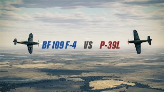 IL2 Great Battles P-39L vs BF 109 F-4