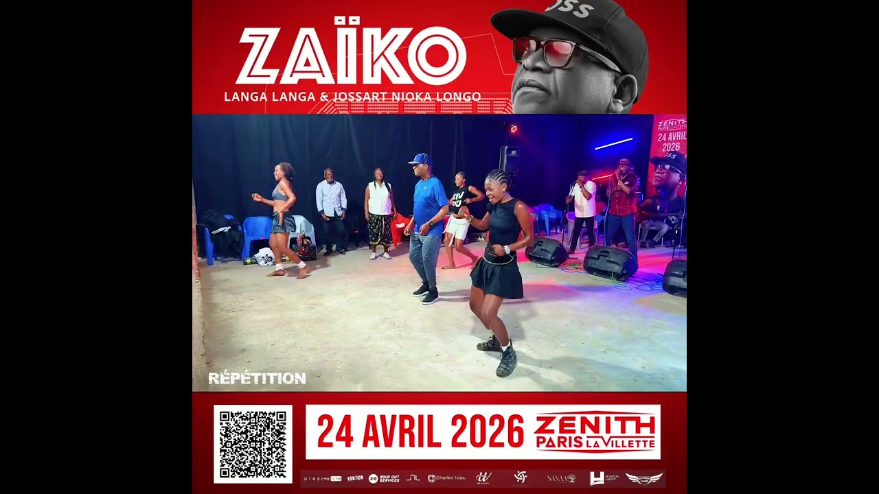 Les répétitions pour le Zénith s’enchaînent ! 🇫🇷 | Rendez-vous le 24 avril 2026 !