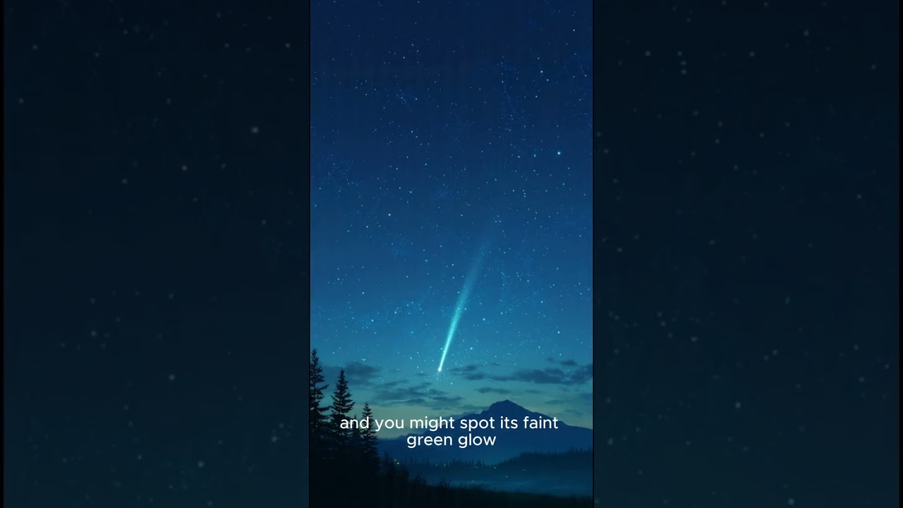 “Comet Lemmon Is Lighting Up the Sky! 💚” 