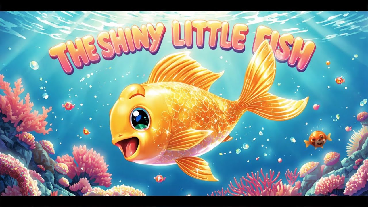 The Shiny Little Fish | Classic Nursery Rhyme for Kids | Fun ...
