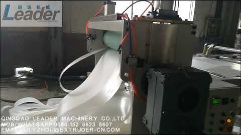 LEADER A B A 3 layers PET PP PS sheet extrusion machine