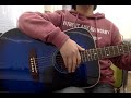 ギター紹介　第３弾　part１　Headway　HD-25 TBS（トランスブルーサンバースト）