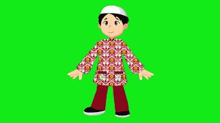 Kartun Animasi Green Screen | MUDA CERIA