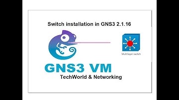 GNS3 2.1.16 switch IOS installation