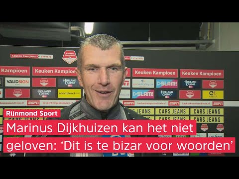 Marinus Dijkhuizen gaat WÉÉR met Excelsior naar de eredivisie: 'Dit is te bizar voor woorden!'