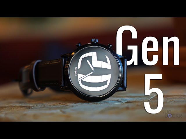 Fossil Smartwatch Gen 5 Complete Walkthrough: New Flagship WearOS Watch?