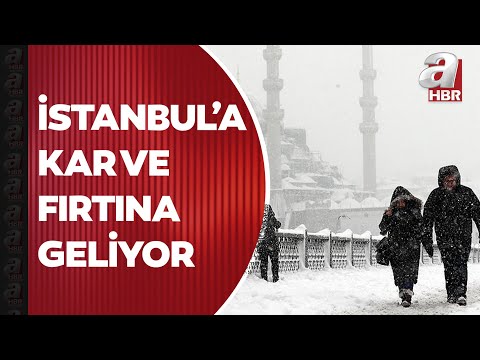 Bomba siklon geliyor! İstanbul'a beklenen kar ne zaman yağacak? | A Haber