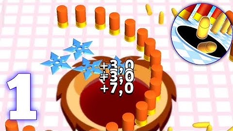 Attack Hole - Black Hole Game : Gameplay Walkthrought Part 1 iOS/Android