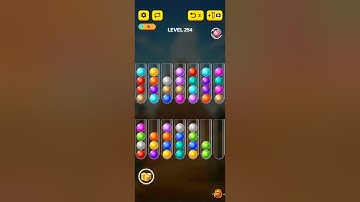 Ball sort puzzle level 254