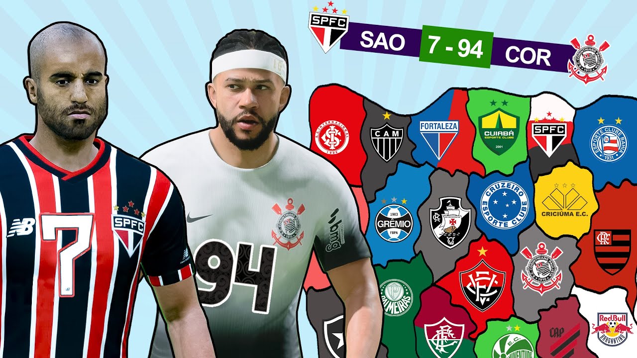FIFA IMPERIALISMO BRASILEIRÃO, mas Número da Camisa = Pontos por Gol 👑