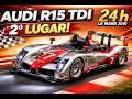 DE DERROTA A RECORDE: AUDI R15 PLUS - 24H LEMANS 2010 - IXO MODELS 1/43