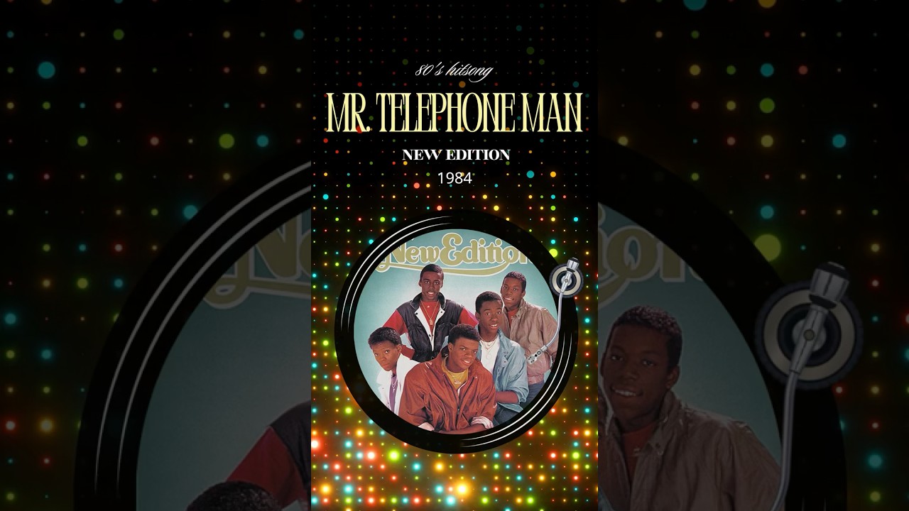 MUSIC New Edition Mr Telephone Man 1984 Music 80s Hitsong 