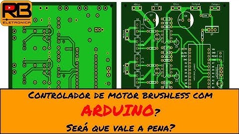 🔴 #ProjetoESK8: Controlar motor brushless com ARDUINO?