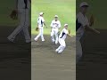 超ミニグラブでショート守る大城卓三 意外と上手くて小林誠司もニッコリ