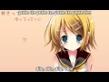 [Kagamine Rin / FayP] Te-yut-te (sub espa&ntilde;ol + romaji)