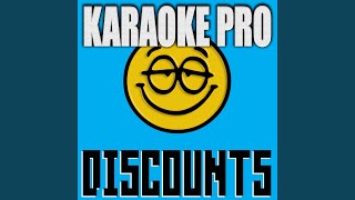 Discounts (Karaoke Version)