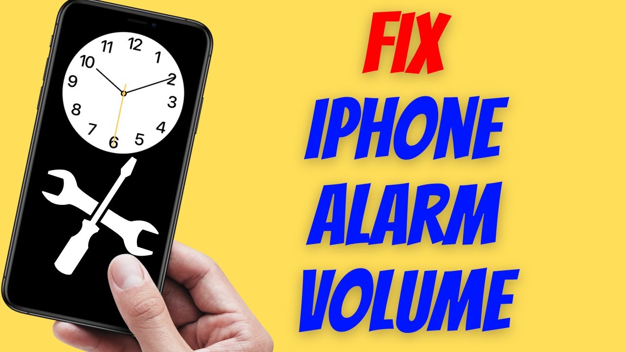 iphone-alarm-volume-is-too-low-or-quiet-not-working-fix-youtube
