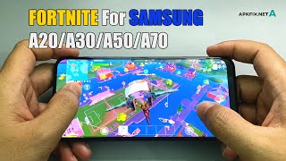 FORTNITE for Samsung A20/A30/A50/A70 Fix NOT SUPPORTED screenshot 5