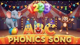 Learn ABC, 123 , Colors And Shapes | Kids Basic Learning For 3 Year Olds | #abc #123 #kids