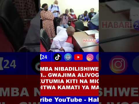 GWAJIMA Aomba Abadilishiwe Mic Na Kiti Ili Kikao Kiendelee 2024 Kuwe Love Music Duet Music