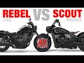 Time for Another Comparison - Honda Rebel 1100 VS Indian Scout Bobber