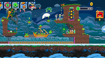 Level 3-4 – Angry Birds Friends No Power-Up Challenge (T-1660) | 3 Stars Gameplay – Dec 06