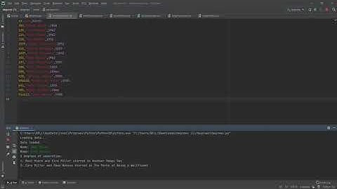 CS50 Project 0A: Degrees