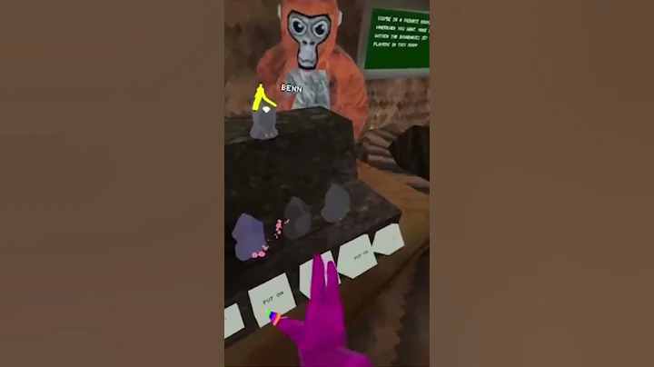 Showing people the stick #gorillatag #shorts #viral