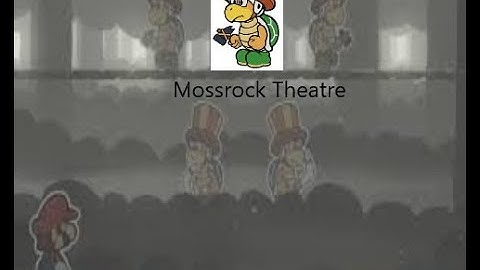 Paper Mario Colour Splash Mossrock Theatre