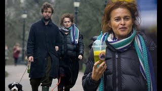 Helena Bonham Carter, 53, and boyfriend Rye Dag Holmboe, 32, get the new year off to a healthy start