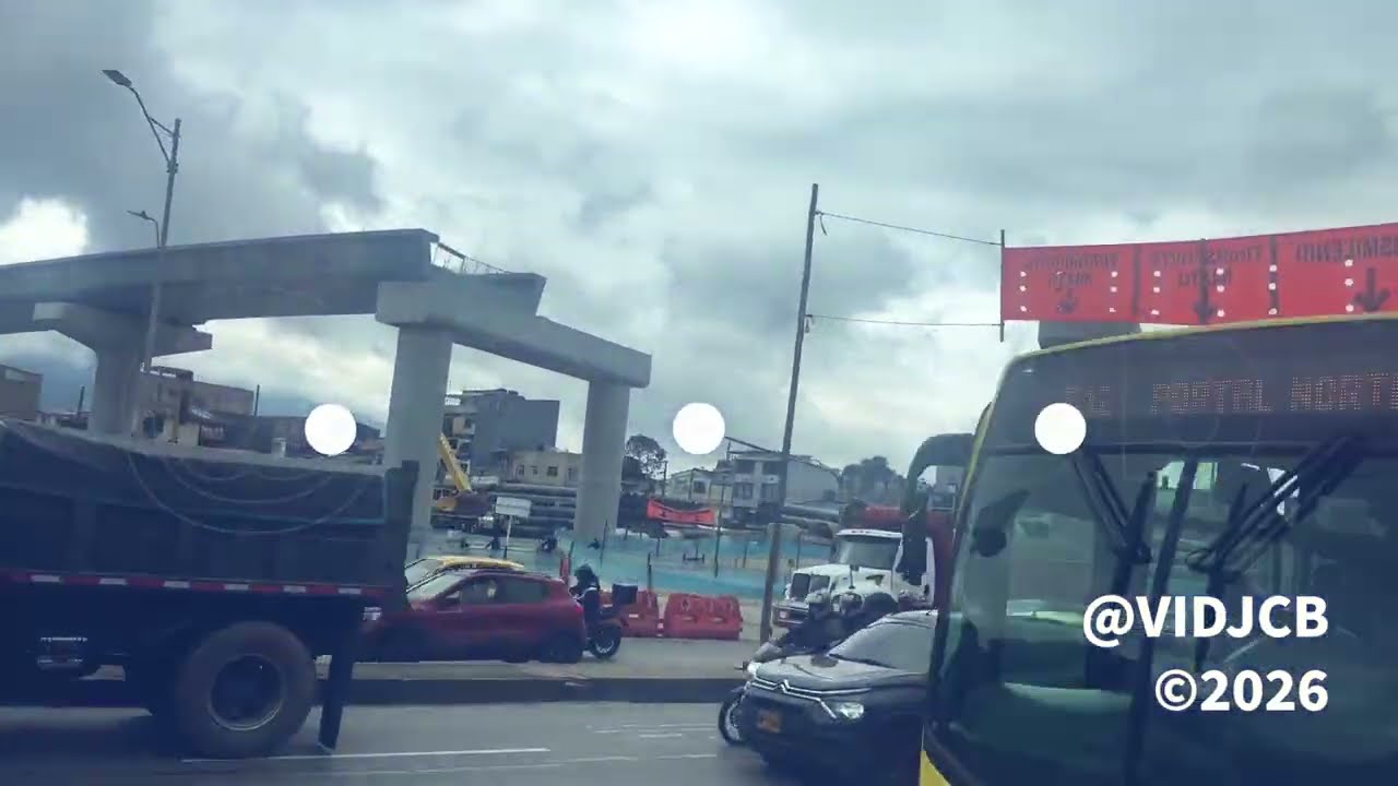 Metro de Bogotá Caminando de Estación 9 hasta Av Caracas WF3 WF4