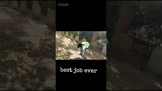 AI picked my Job #goth #subscribe #gothgirl #alternative #gravedigger #lol #funny
