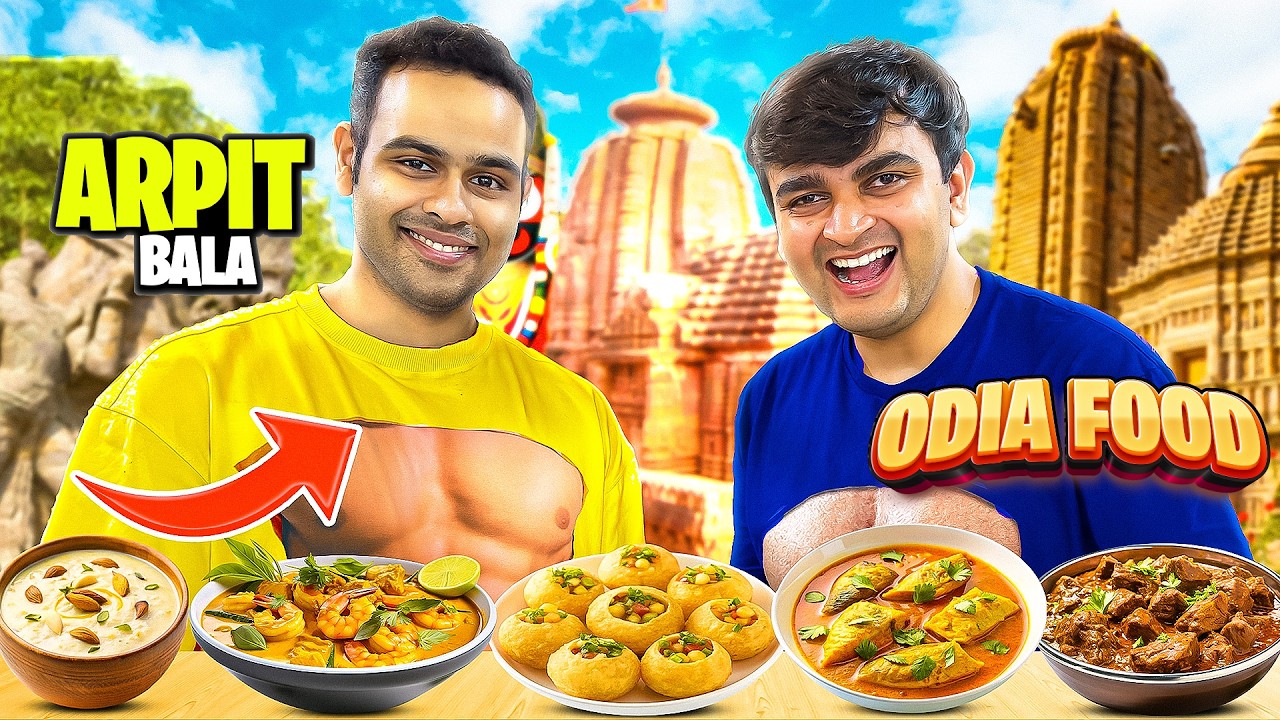 Making @arpitbaala try Authentic Odisha Food 