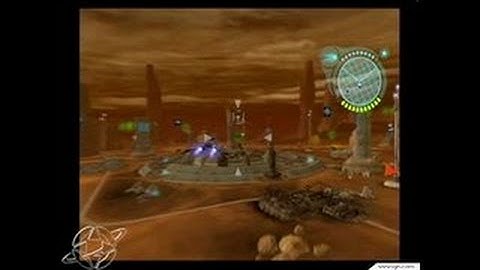 Defender GameCube Gameplay - Shooting action