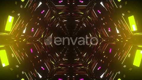 4k Cyber Tunnel Vj Loops 2 | Motion Graphics - Envato elements