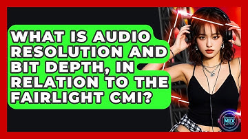 What Is Audio Resolution And Bit Depth, In Relation To The Fairlight CMI? - Electronic Mix Masters