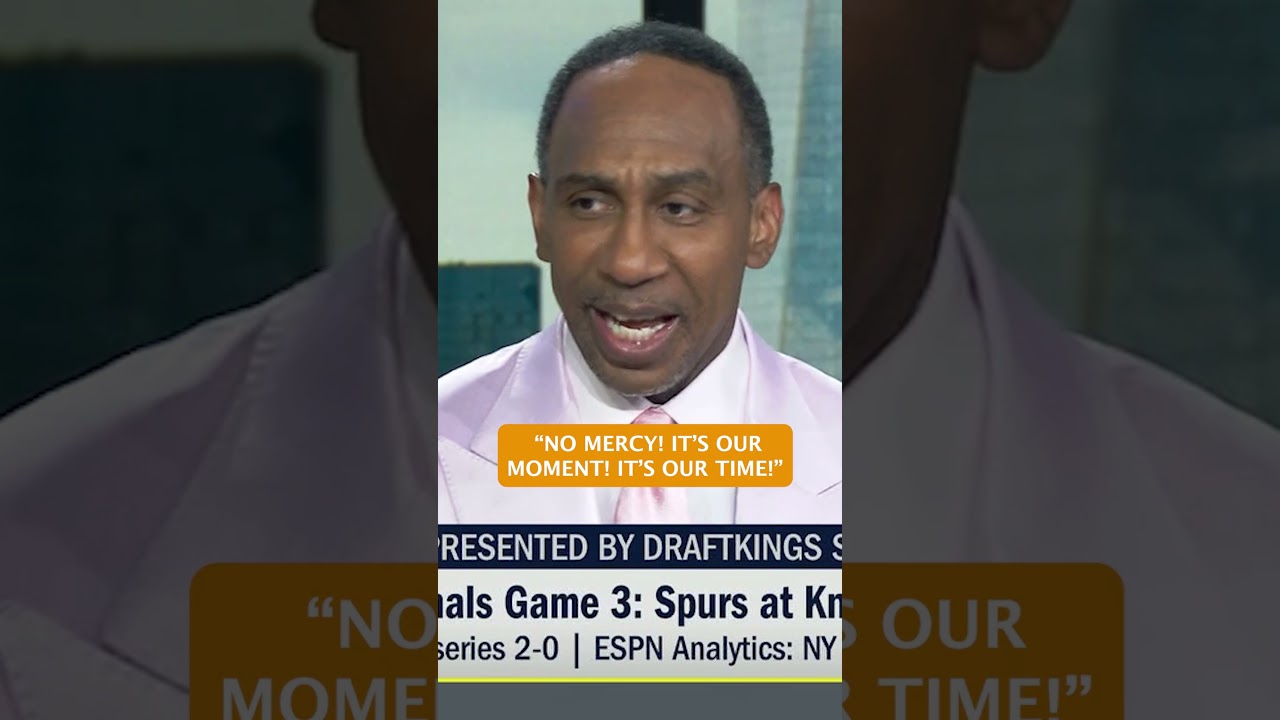 Stephen A. wants the Knicks to 'STOMP ON' the Spurs π