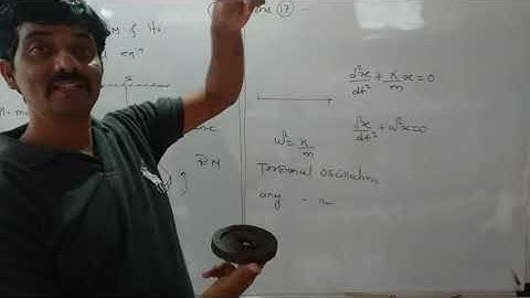 Oscillations lecture no 17 Angular S.H.M and its Differential Equation