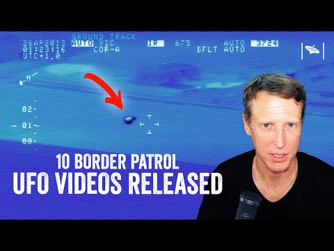 Pilot Analyzes Border Patrol's Secret UFO Footage