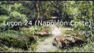 Video thumbnail of "Leçon 24 ( Napoléon Coste)"