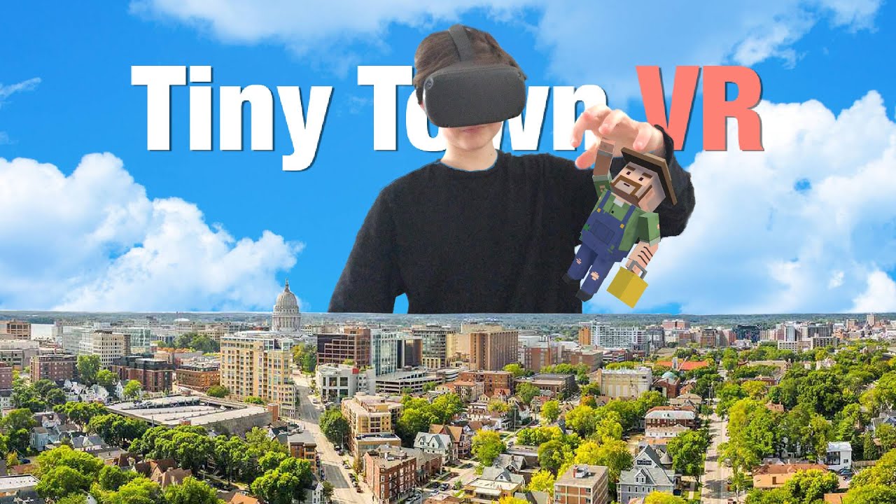 Leuk stadje bouwen 🏠🏠 | Tinytown VR