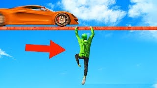 IMPOSSIBLE MILE HIGH DEATHRUN! (GTA 5 Funny Momens)