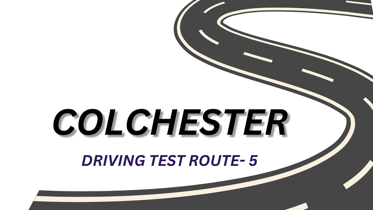 Colchester Driving Test Route 5 - YouTube