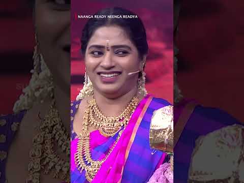 மணிமேகலை original கரகாட்ட கலைஞர் Ah?| Naanga Ready Neenga Readya | SunTV #shorts