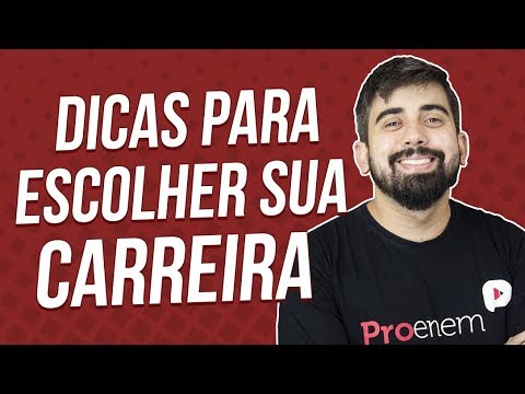 Vídeo: Como Escolher Sua Carreira