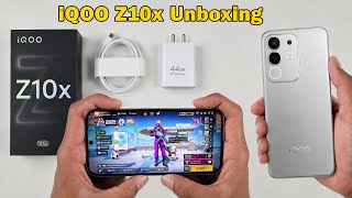 iQOO Z10x Unboxing and Gaming Test
