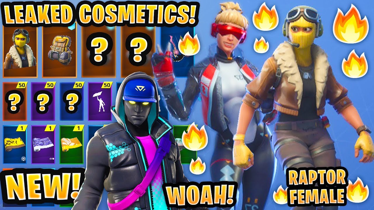 Here Are All The Leaked Cosmetics Found In Fortnite's Season 9 Patch