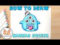 How To Draw NabNab Squishmallow |  Garten of Banban | Step By Step Drawing Tutorial