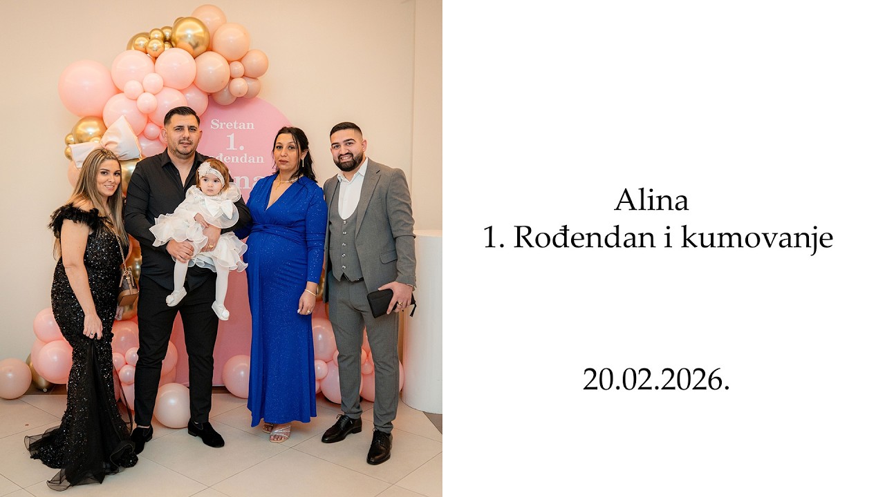 Rođendan i kumovanje Alina 20.02.2026.
