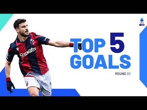 Orsolini scores a beautiful curler | Top 5 Goals by crypto.com | Round 30 | Serie A 2023/24